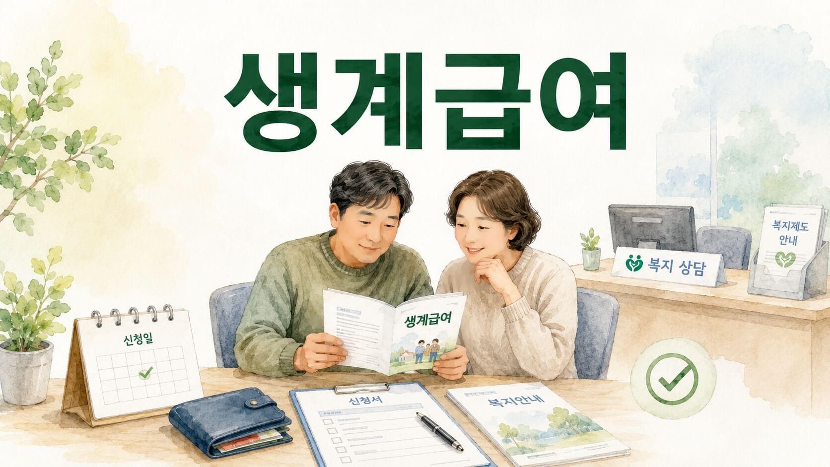 2026 생계급여 - 지원대상 . 지급금액 . 지급일&middot;지급방법 . 신청방법 . 준비서류 . 신청기간&middot;급여개시 . 이의신청 . 가구원 범위 . 지급액 계산 . 소득인정액 . 근로&middot;사업소득 공제 . 재산&middot;금융&middot;부채 . 자동차 재산 . 긴급생계급여 . 특수상황까지 총정리