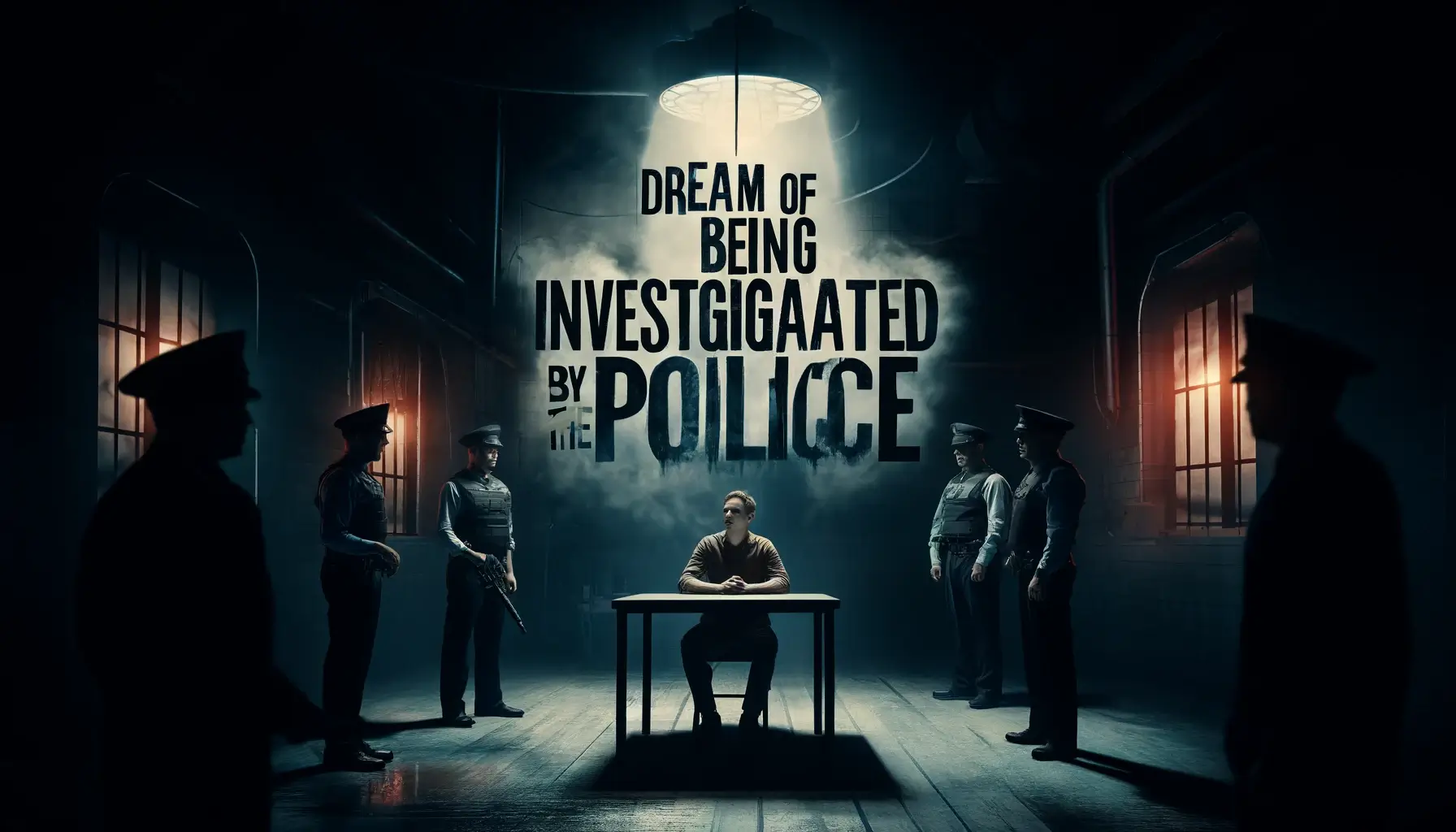 경찰 조사받는 꿈 해몽