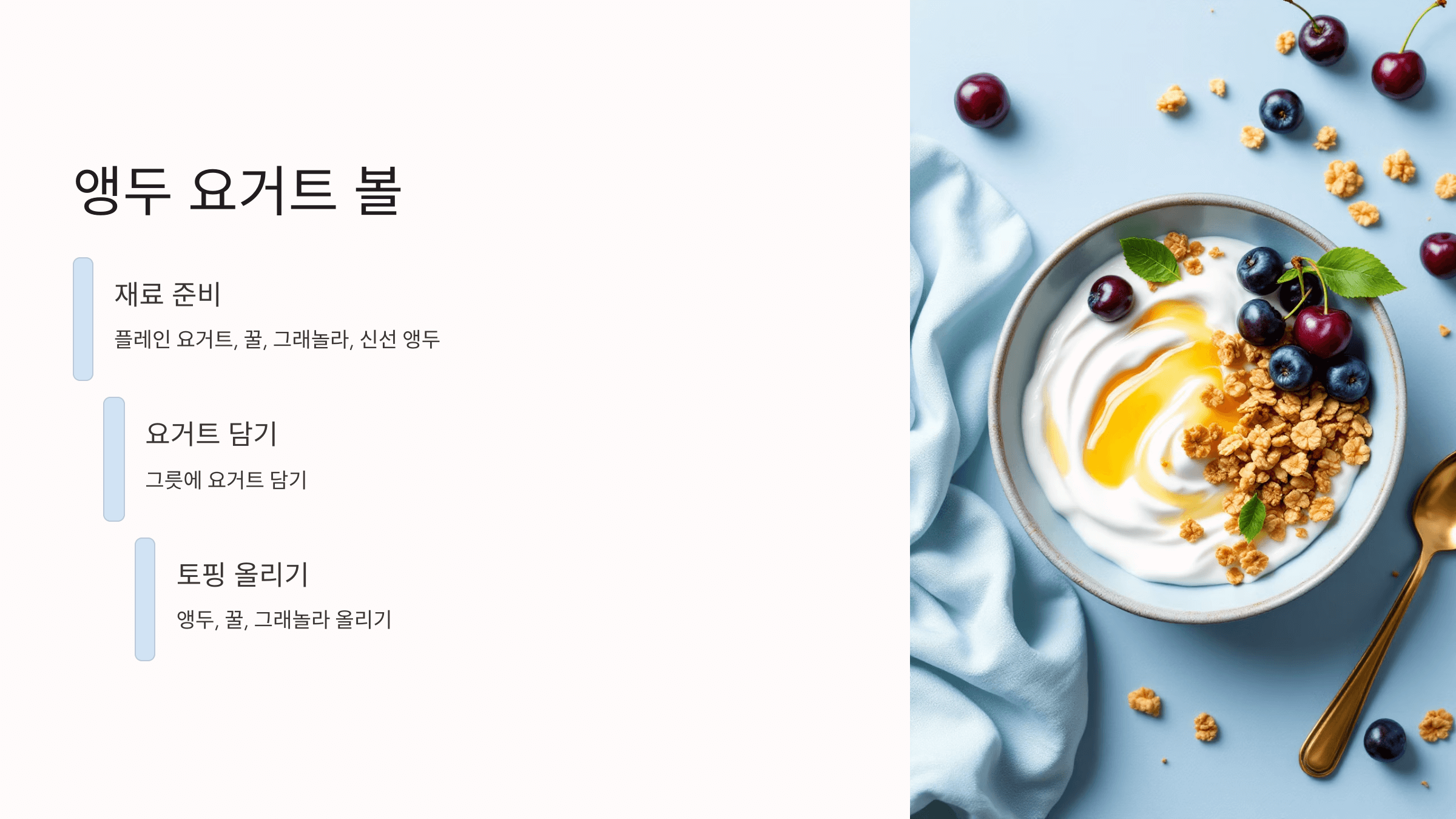 앵두 사진입니다.