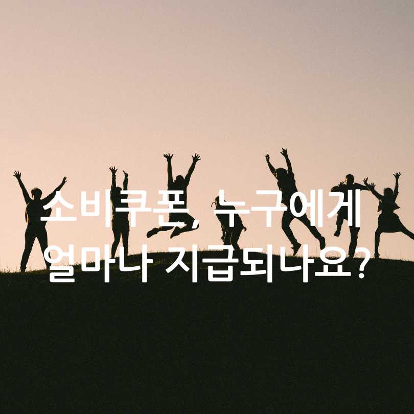 민생회복 소비쿠폰 상위10% 확인방법!