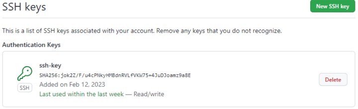 github에-ssh-키-설정