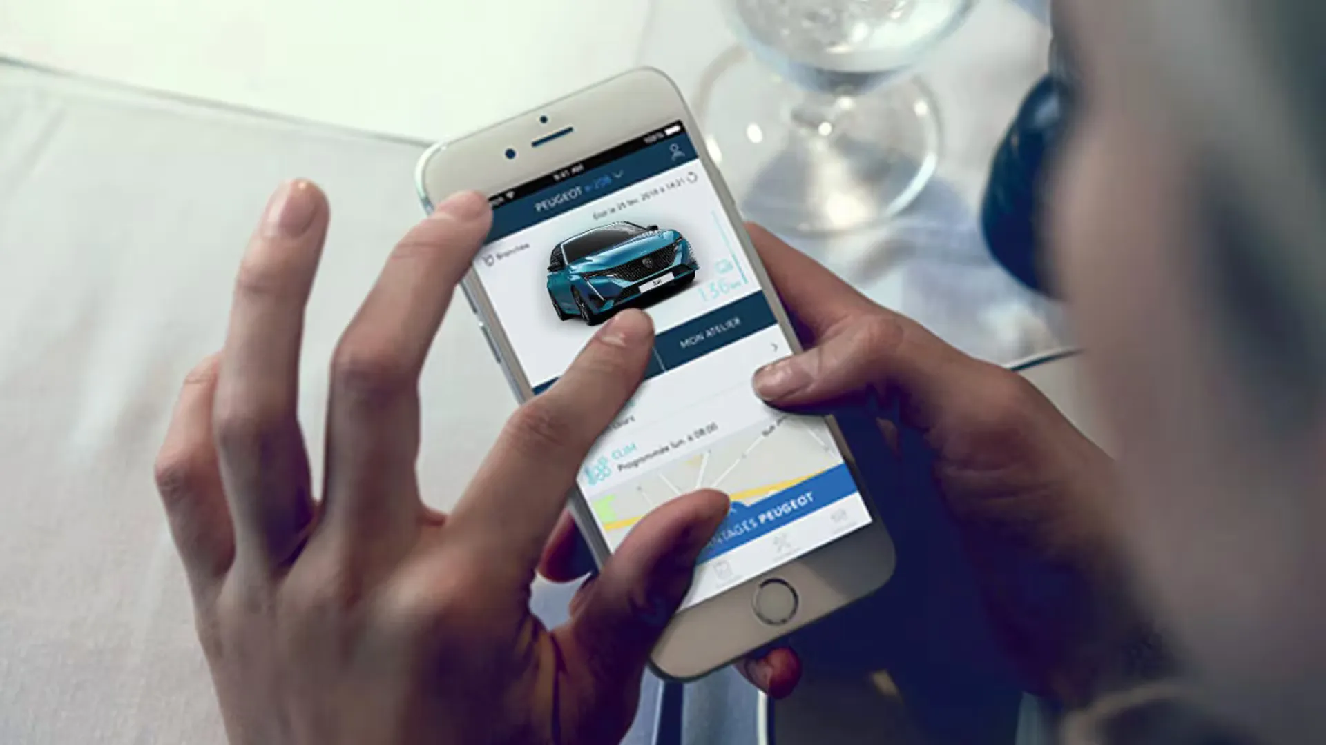 푸조 308 하이브리드 이미지