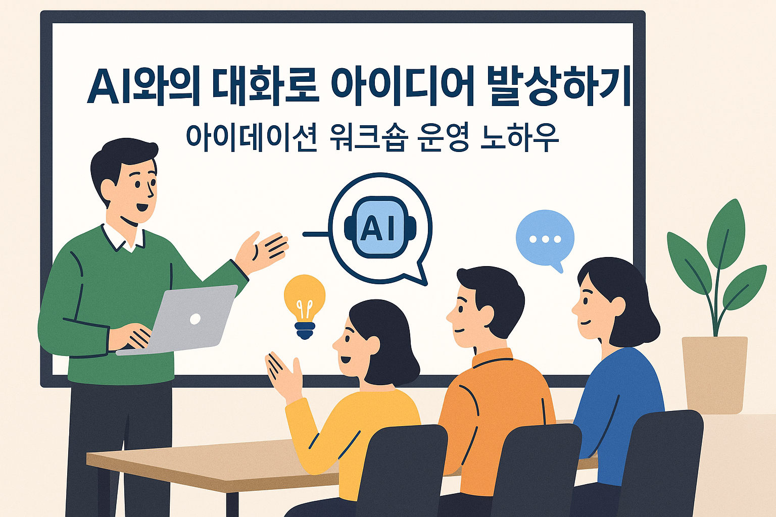 AI 아이데이션 워크숍 운영법 관련 이미지