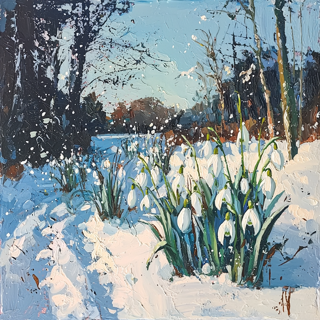 봄이 시작되며 큰 행운과 좋은 일이 찾아오기를 기원