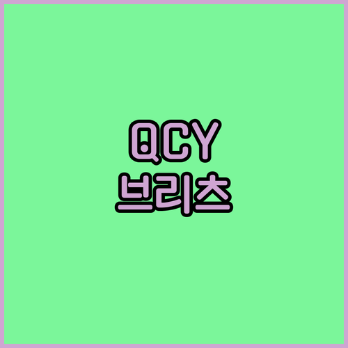 별점 5.0! QCY vs 브리츠, 
