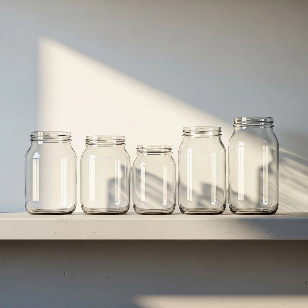 라벨 제거한 유리병