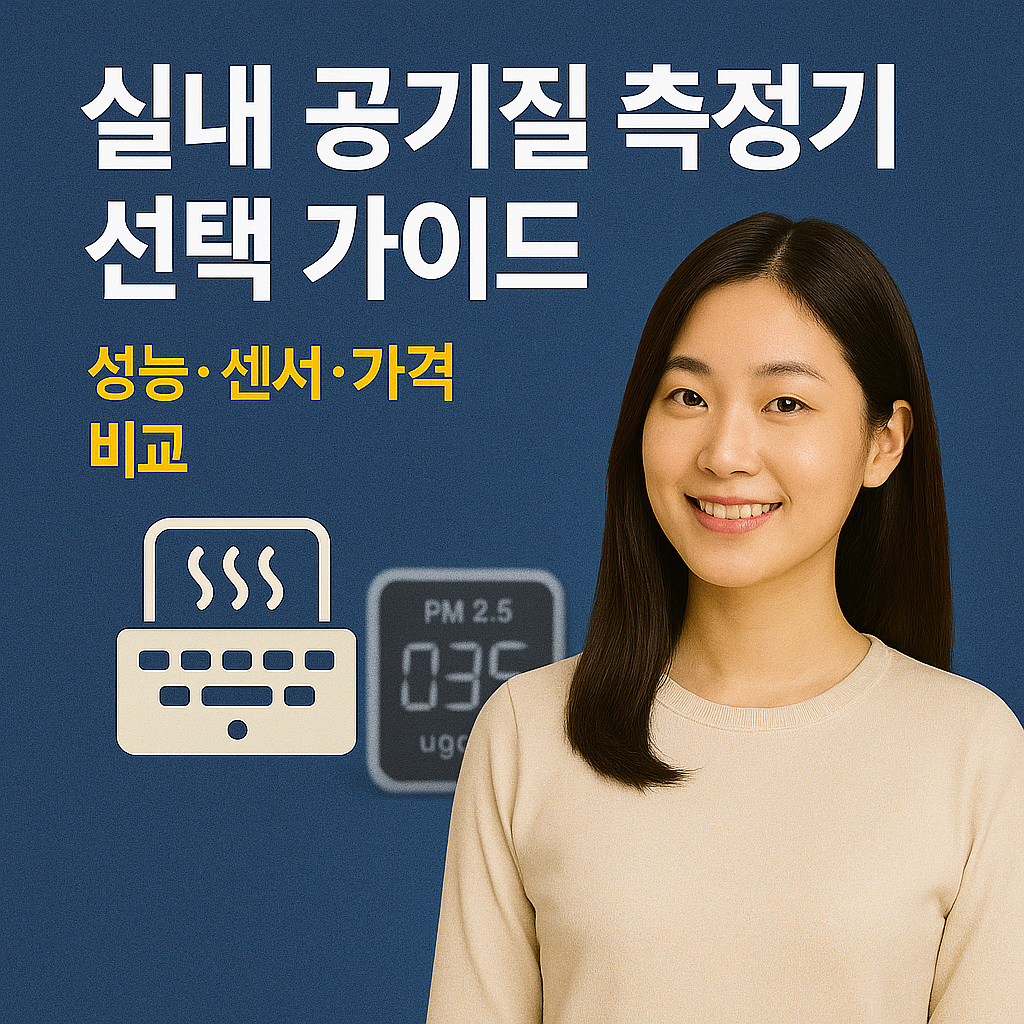 실내 공기질 측정기 선택 가이드｜성능&middot;센서&middot;가격 비교