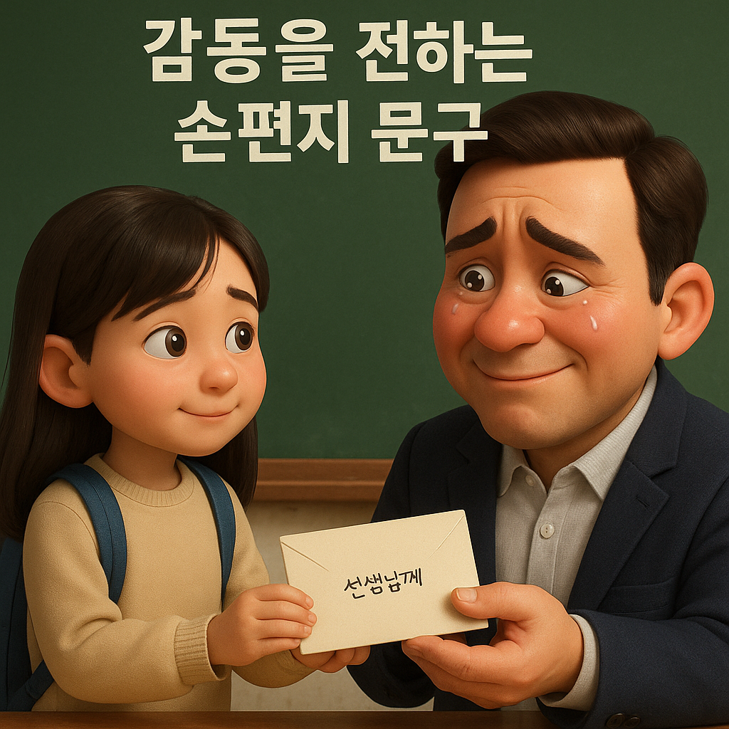 스승의날 -선물- 추천과- 손편지- 문구