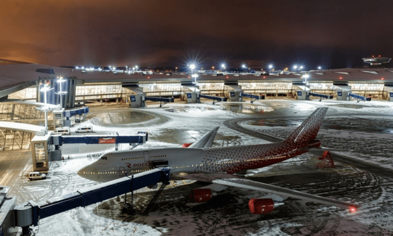 모스크바 공항 폐쇄