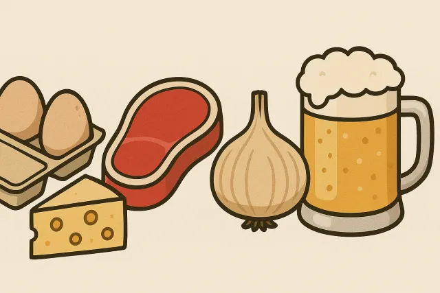 방귀 냄새 독한 음식들