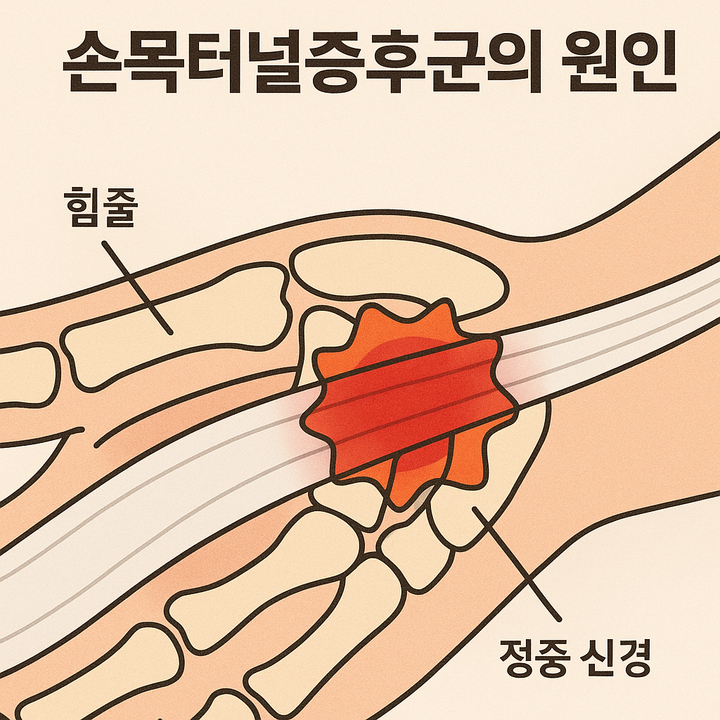 손목터널증후군 증상완화법