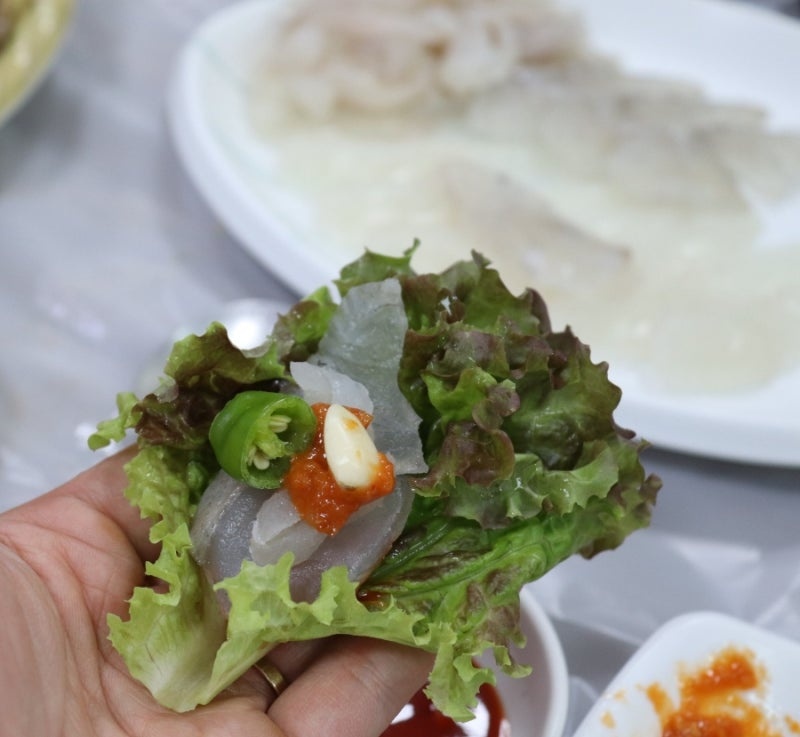 포항 회맛집 영해회식당 오션뷰맛집