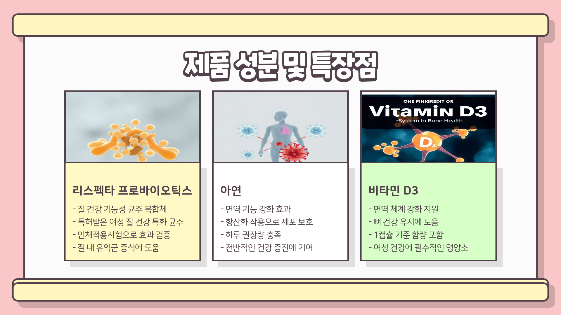 리스펙타 질 유산균 ❘ 여성 질 건강에 도움 되는 유산균 완벽 가이드