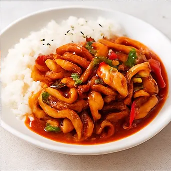 오징어 볶음 맛있게 만드는법5