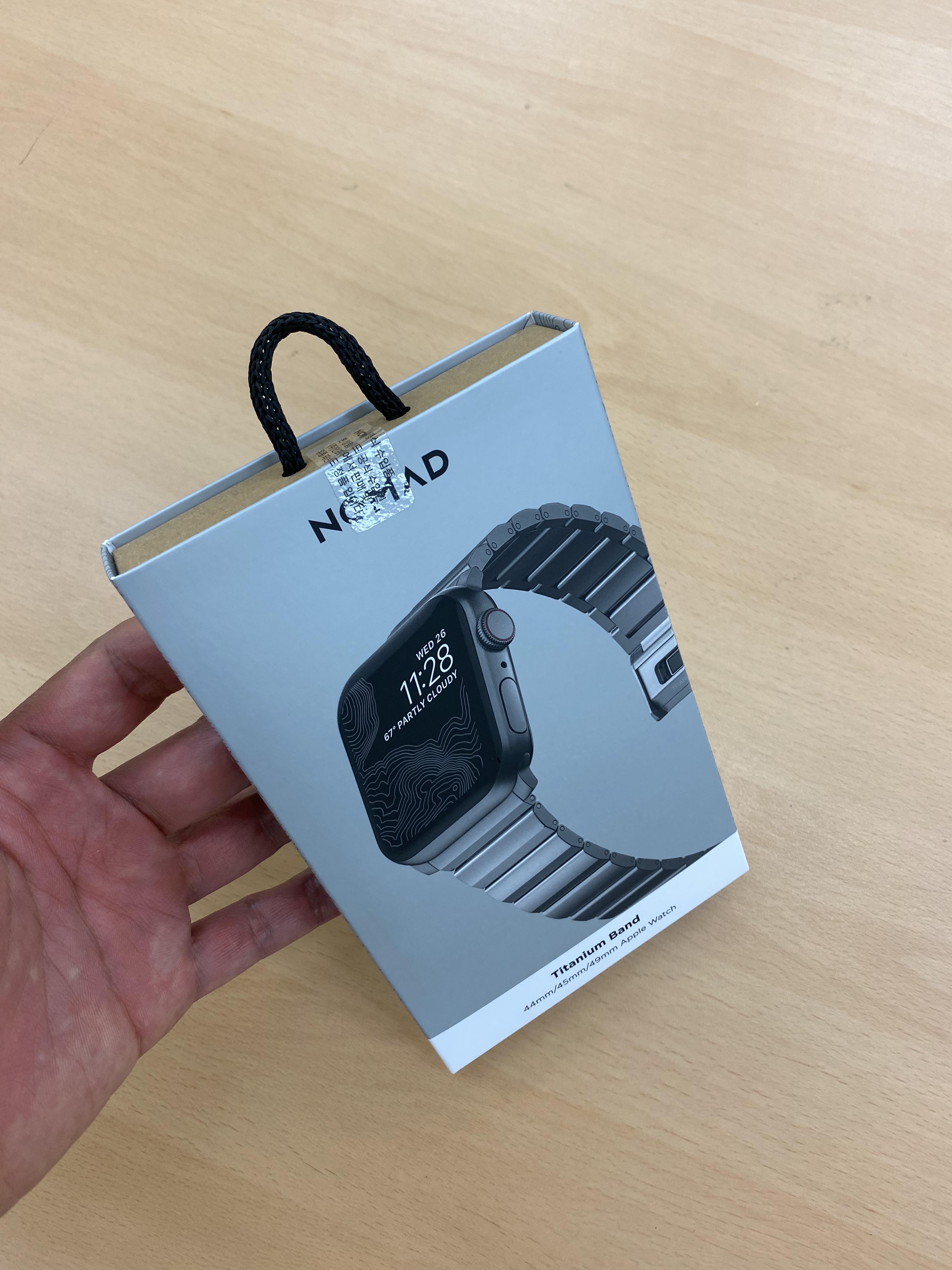 노마드 티타늄 밴드 V2 패키지