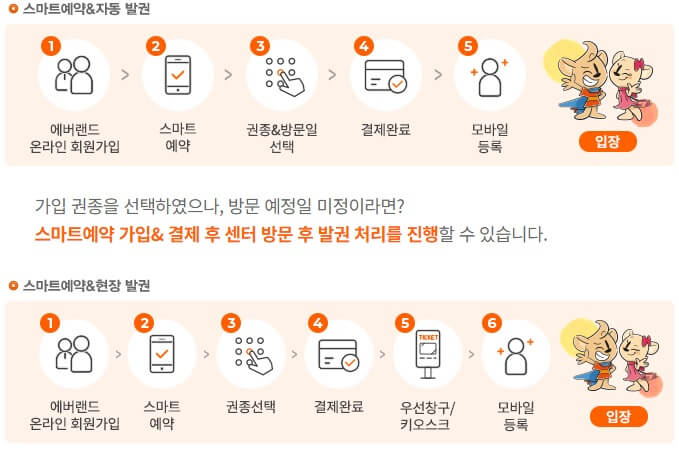 에버랜드-연간회원권-스마트예약