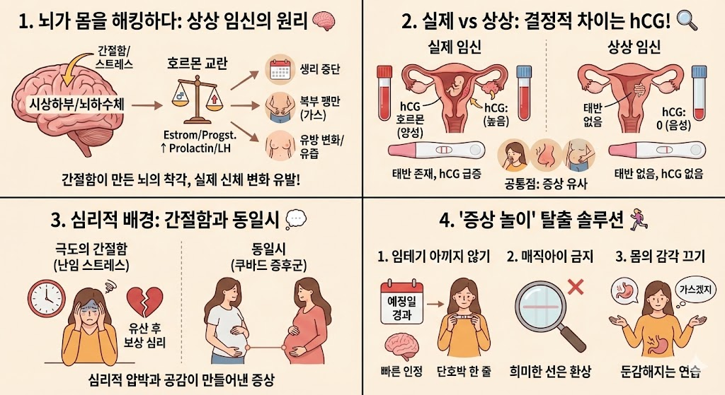 상상임신 구별법