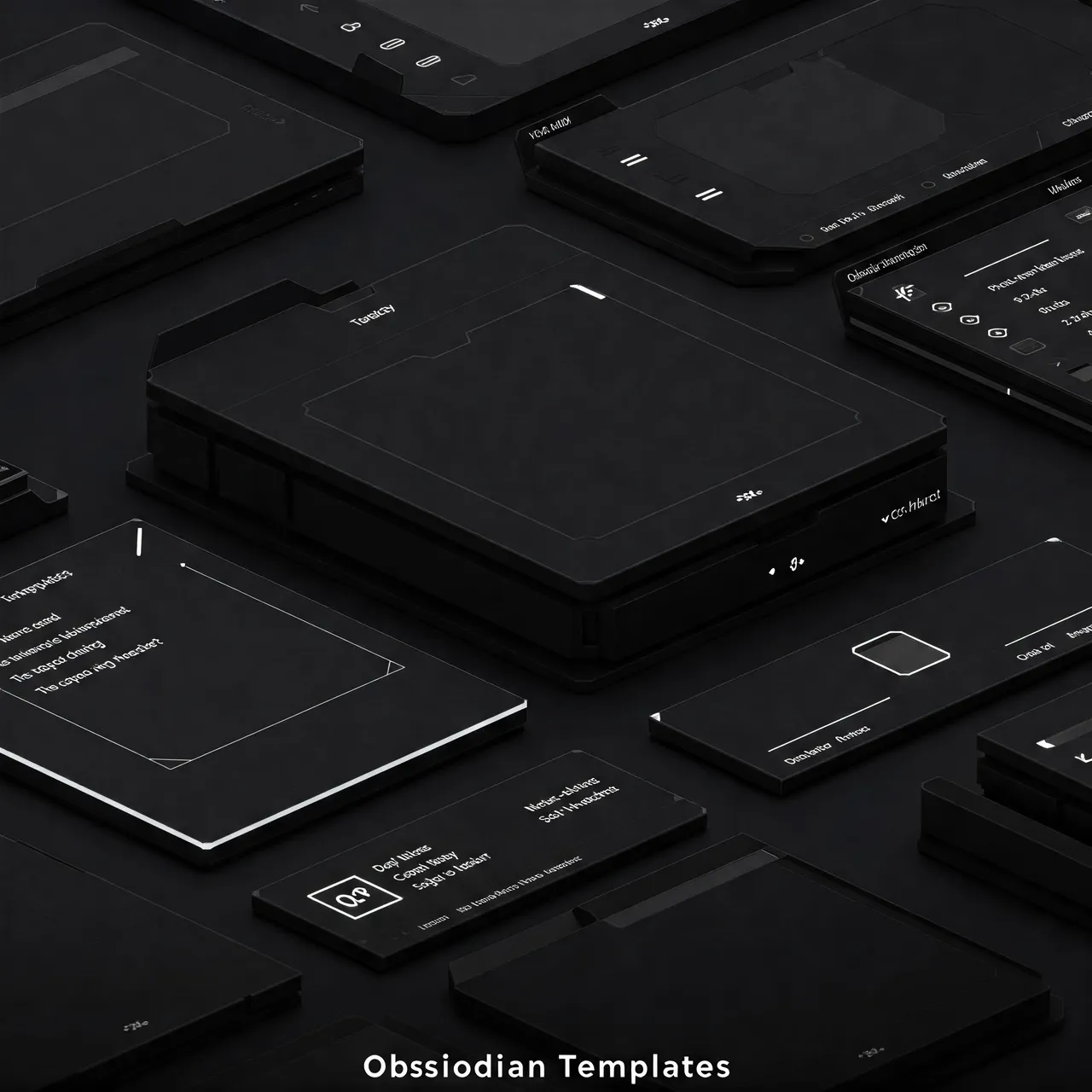 옵시디언 템플릿