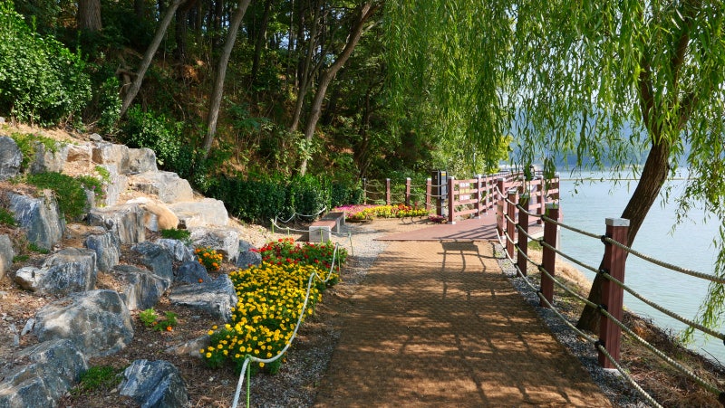충남 예산군 '예당호 출렁다리' 소개
