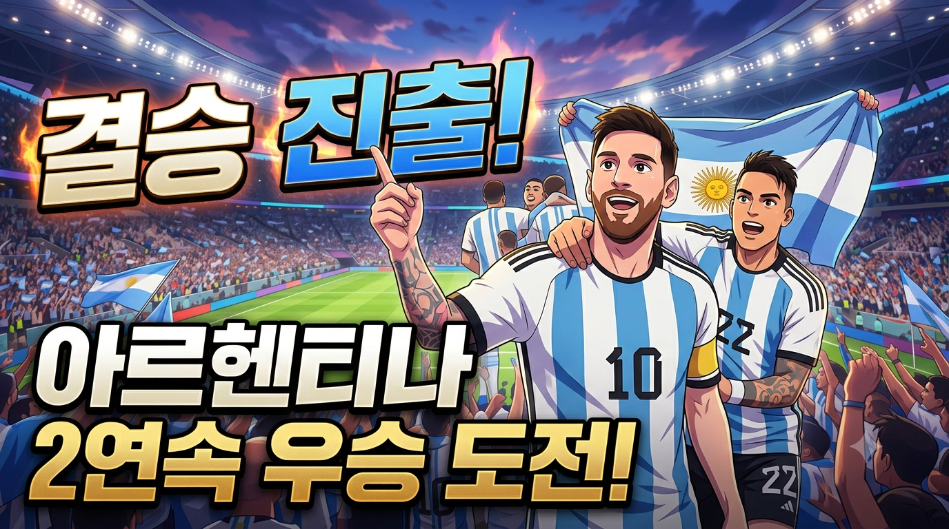 결승 아르헨티나 대표팀