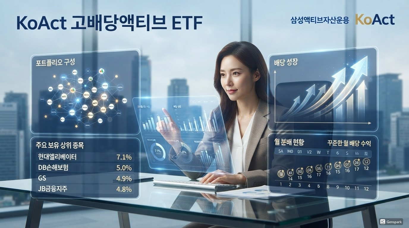 KoAct 고배당액티브 ETF &mdash; 삼성액티브자산운용