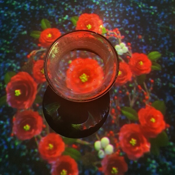 음료와 함께 마시는 미디어 아트