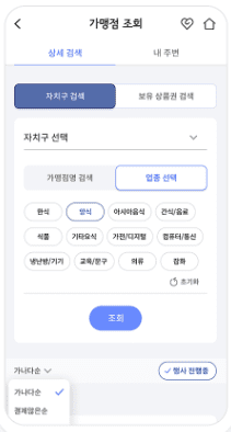 서울페이플러스 가맹점 찾기 조회