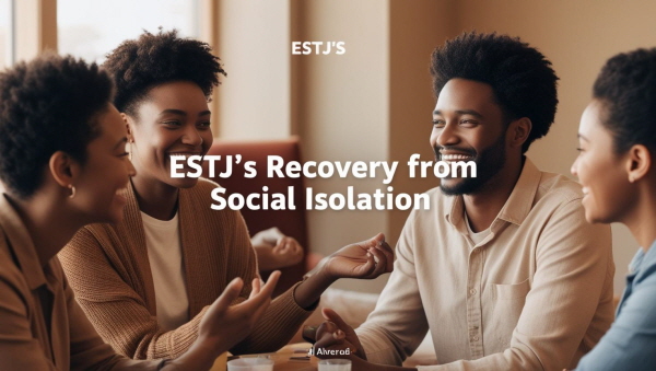 ESTJ 유형의 고립감 회복에 대한 그림입니다
