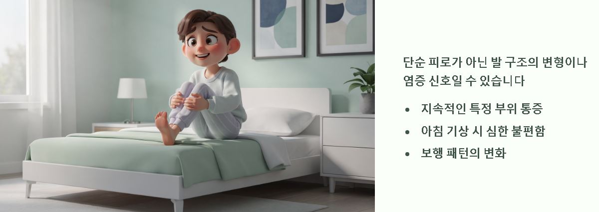 발바닥통증의 원인