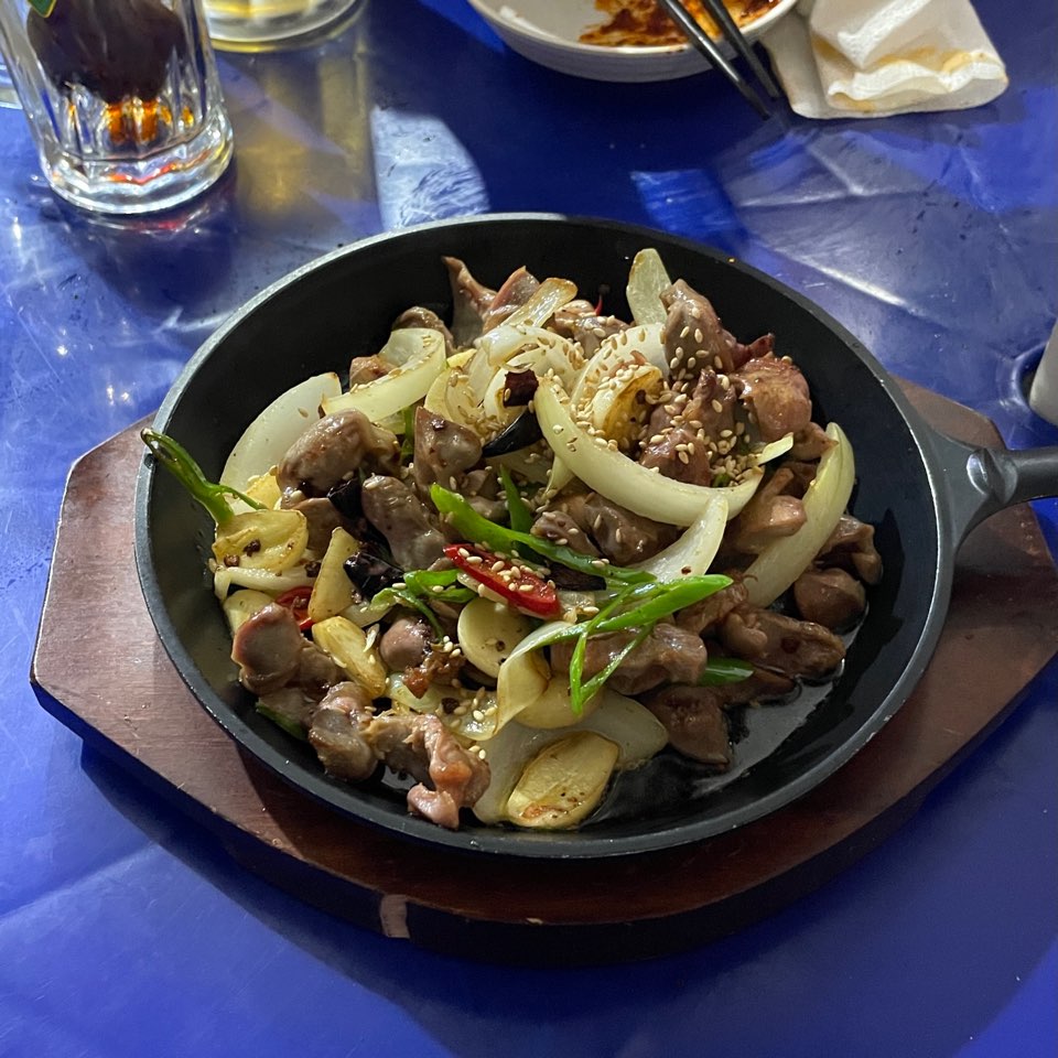 소주하우스 망우 - 닭똥집 볶음(소금)