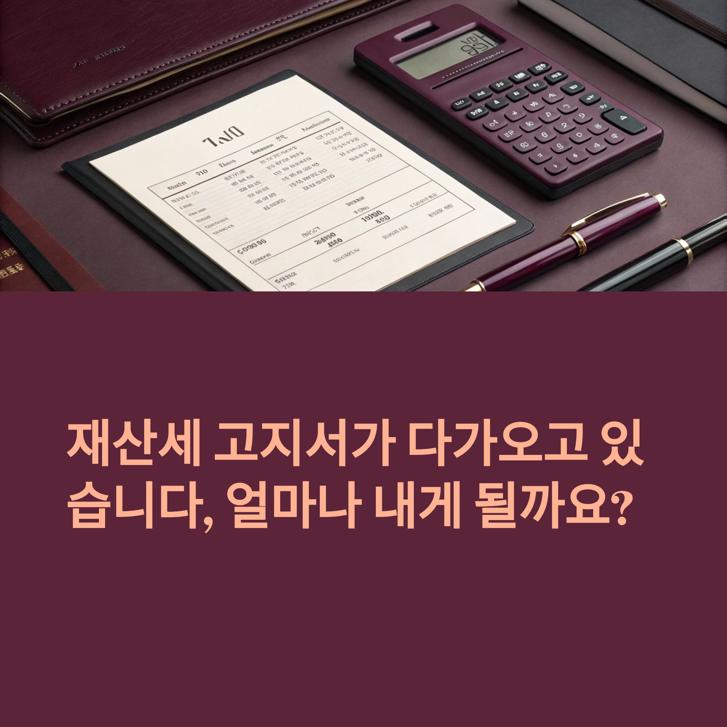 아파트 재산세 납부기간·부과기준과 계산기 활용법 완벽 정리