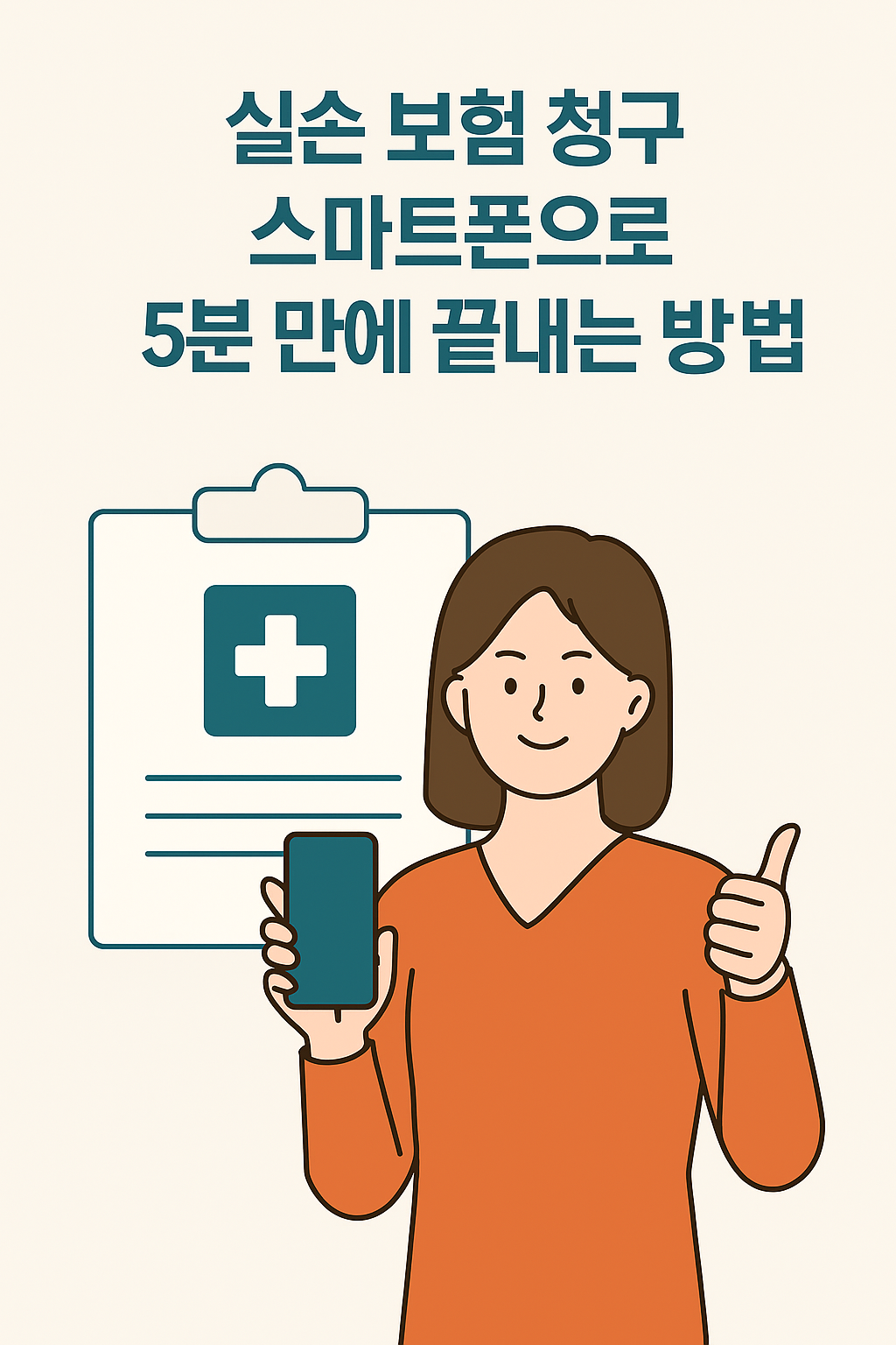 실손 보험 청구, 스마트폰으로 5분만에 끝내는 방법
