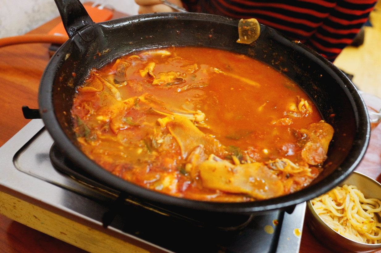 대전 여행 맛집 오징어 국수 맛집 소나무집