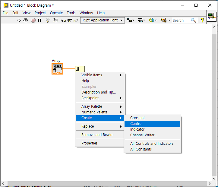 컨트롤-인디케이터-생성