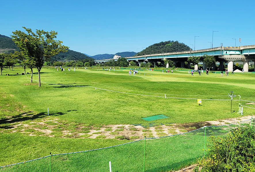 대구광역시 달성군 논공위천파크골프장 소개