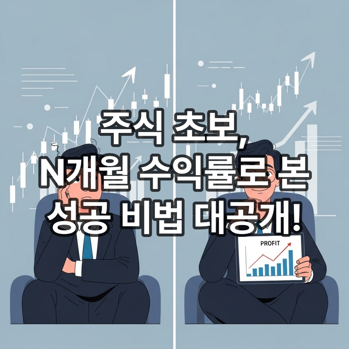 타이틀섬네일_내가 직접 해본 주식 투자 성공 전략: N개월 수익률 공개와 실전 비법 (feat. 초보 탈출기)