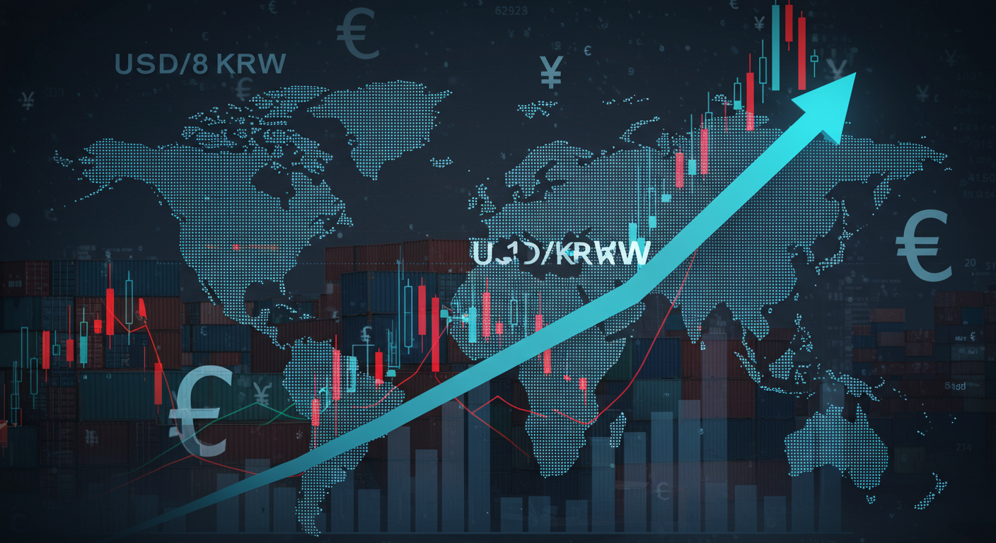 원&middot;달러 환율 상승과 금융시장 변동