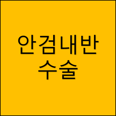 안검내반 수술 썸네일