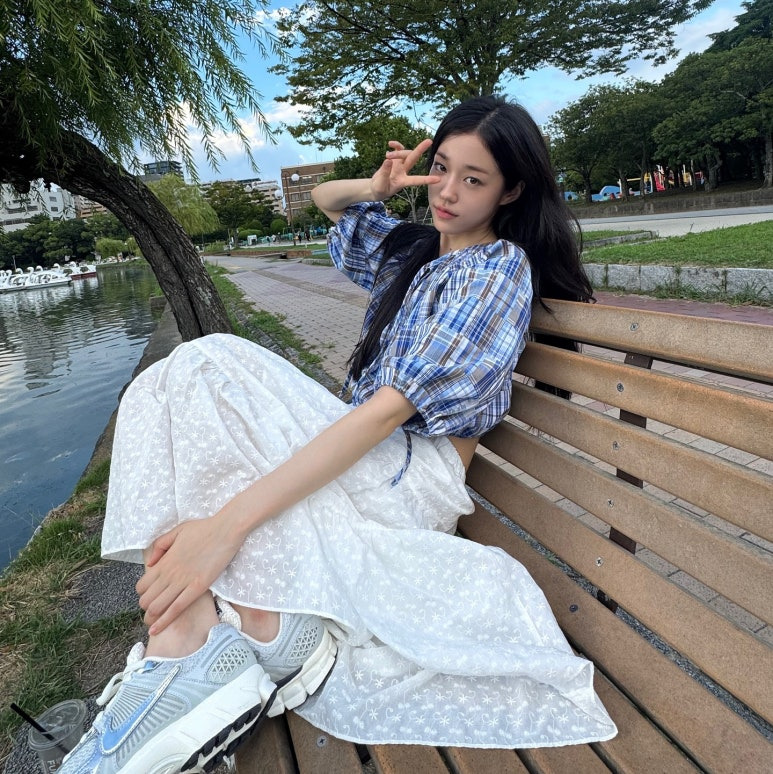 노윤서 워터밤 사복 패션