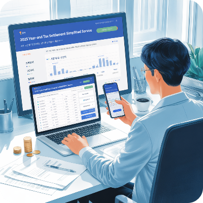 2025 연말정산 간소화서비스 이용방법 이미지