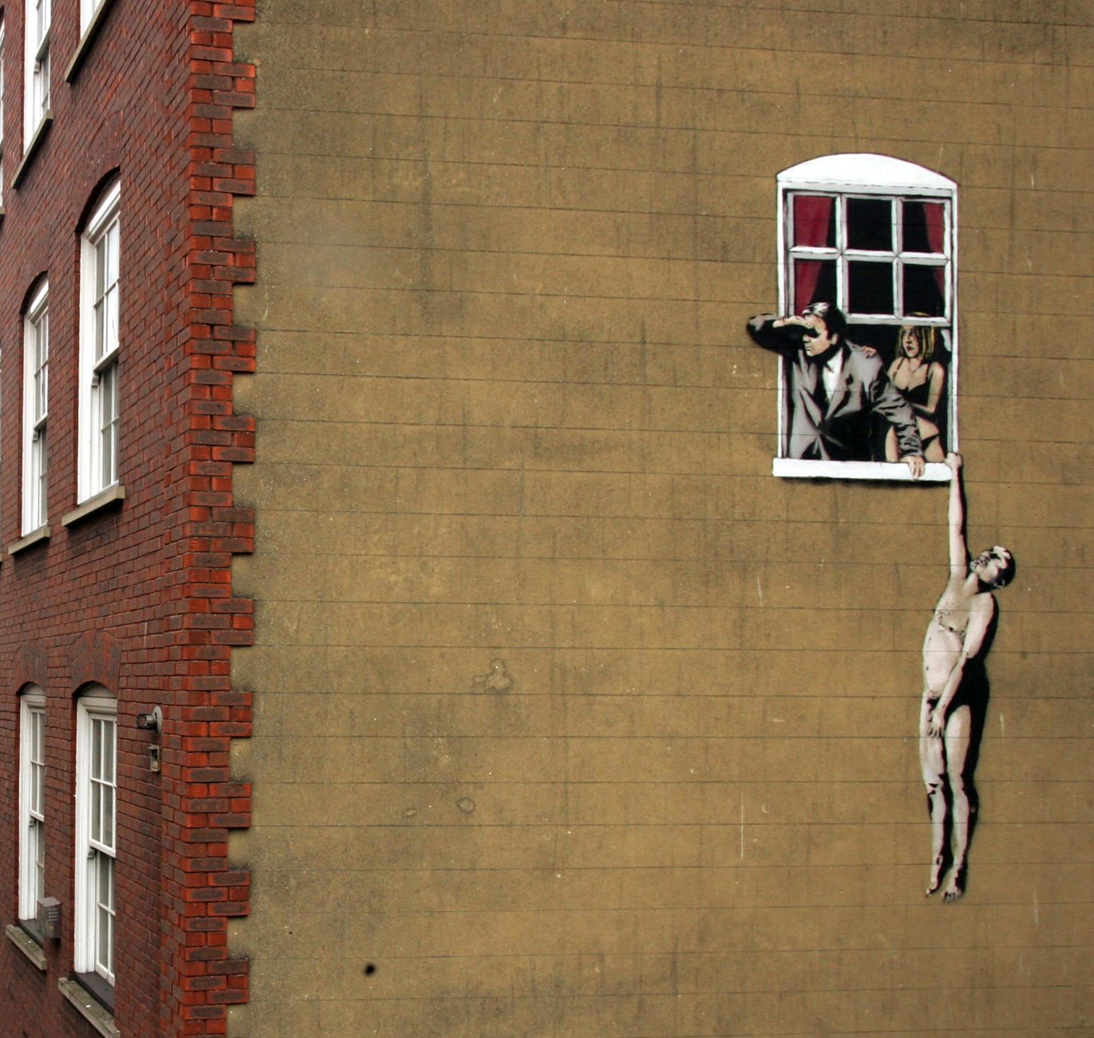 뱅크시(Banksy), 영국, 그래피티 작가, 1974-현재