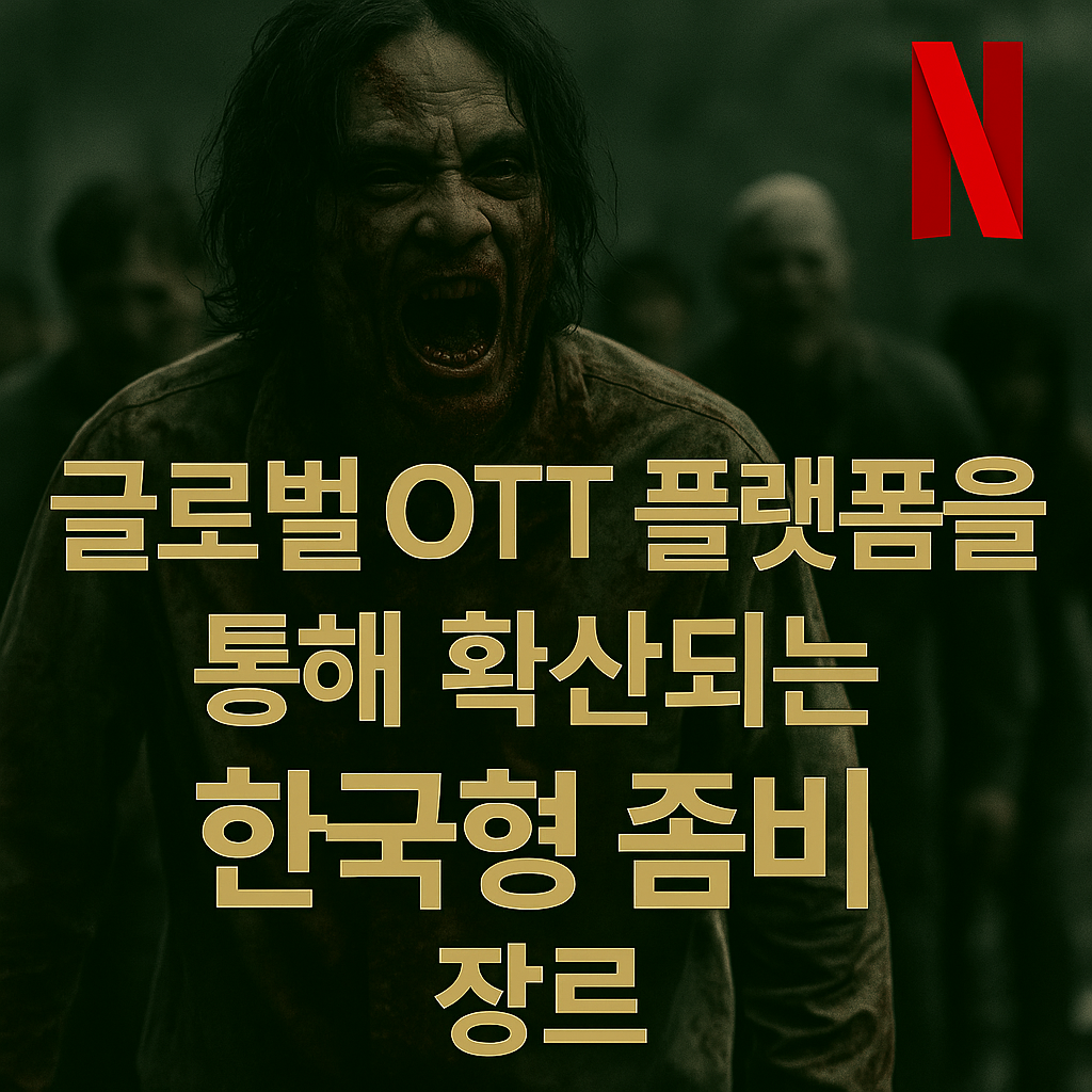 글로벌 OTT 플랫폼을 통해 확산되는 한국형 좀비 장르의 홍보