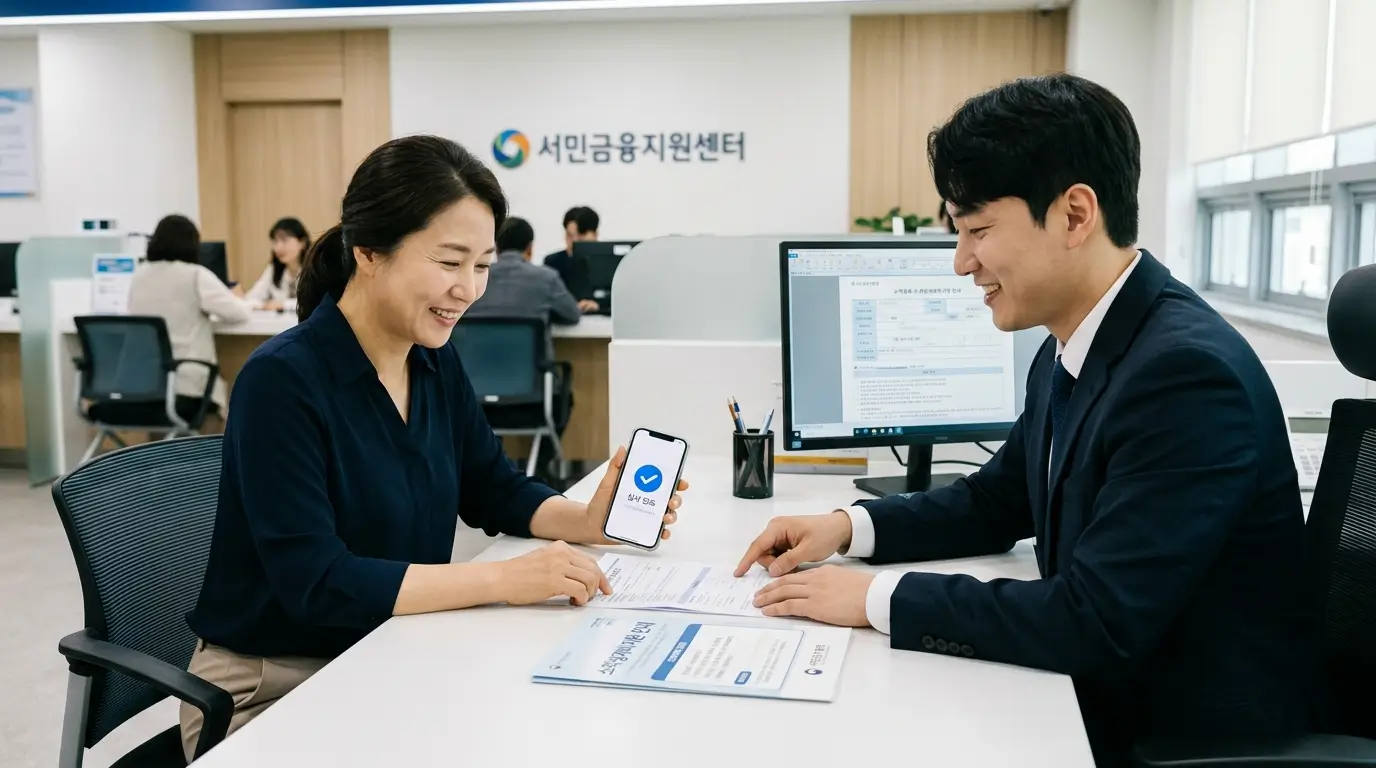 비대면급전-정부지원대출무직자-소액생계비-상담창구