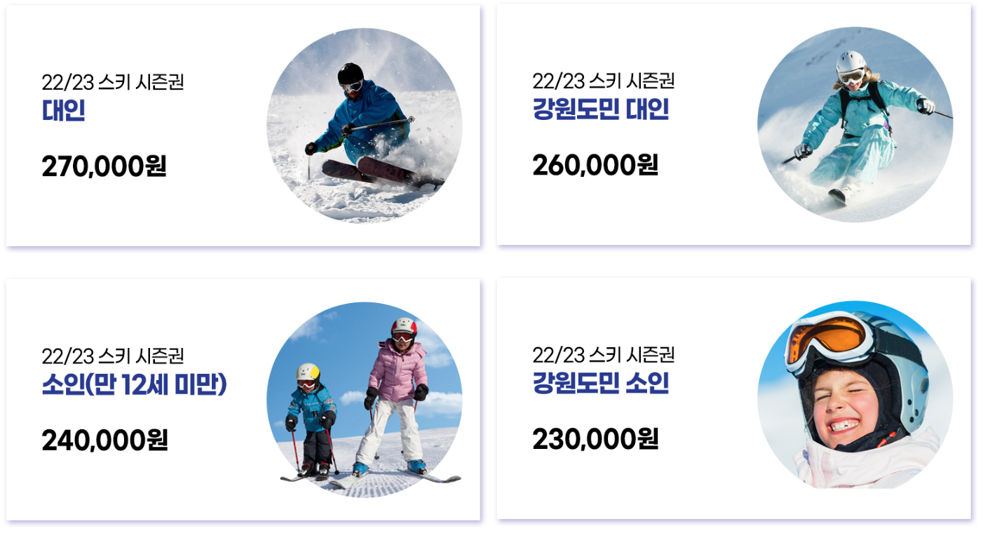 알펜시아 시즌권