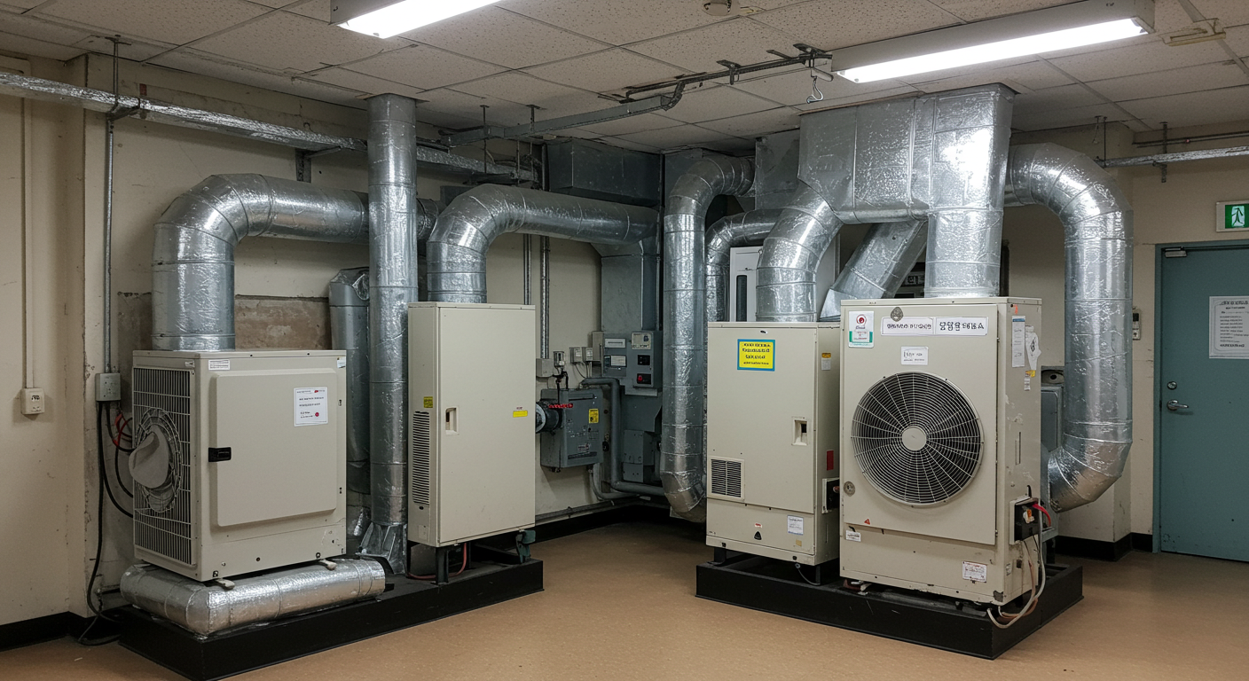 학교 시설 노후화, 기계설비 성능점검