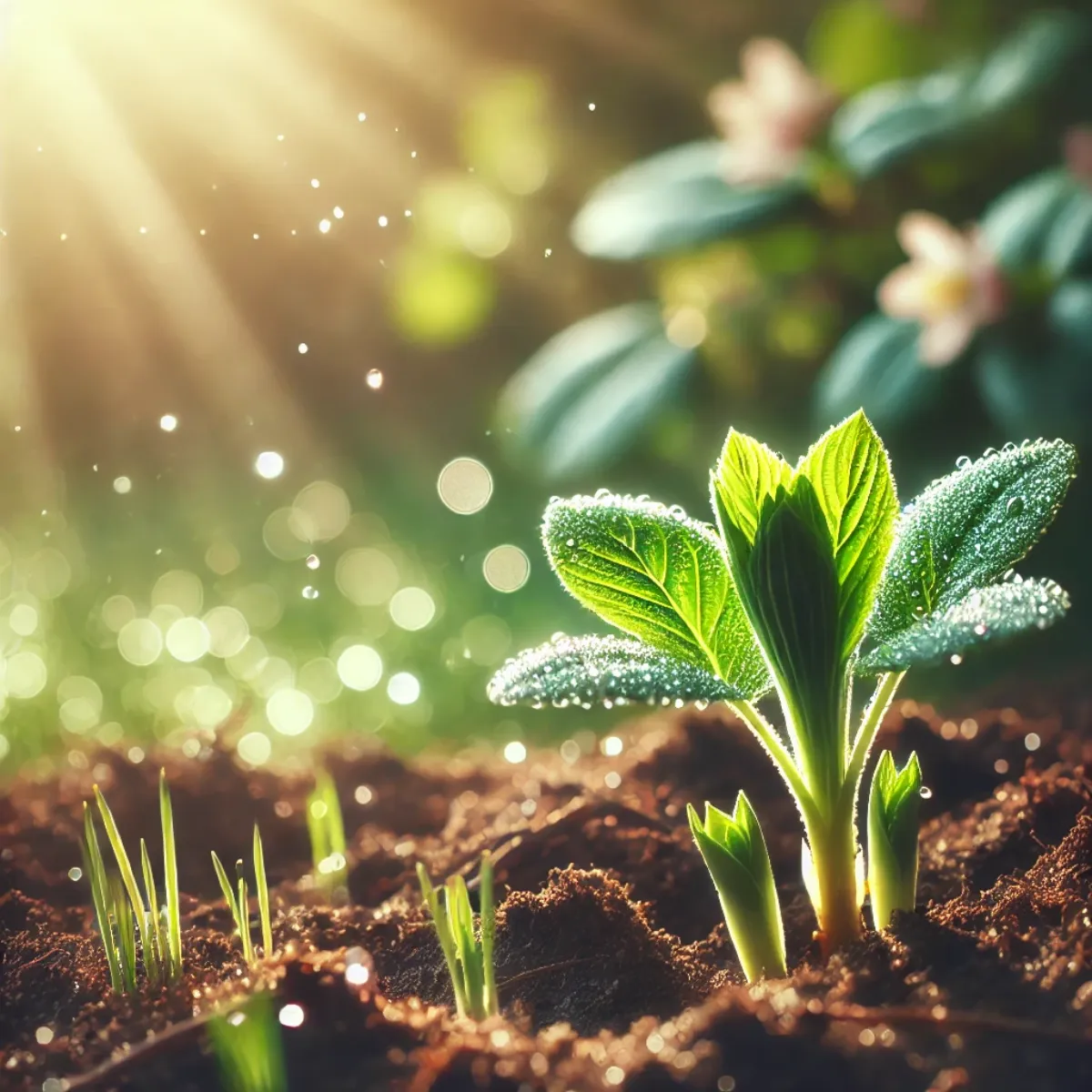 식물 키우기 이미지