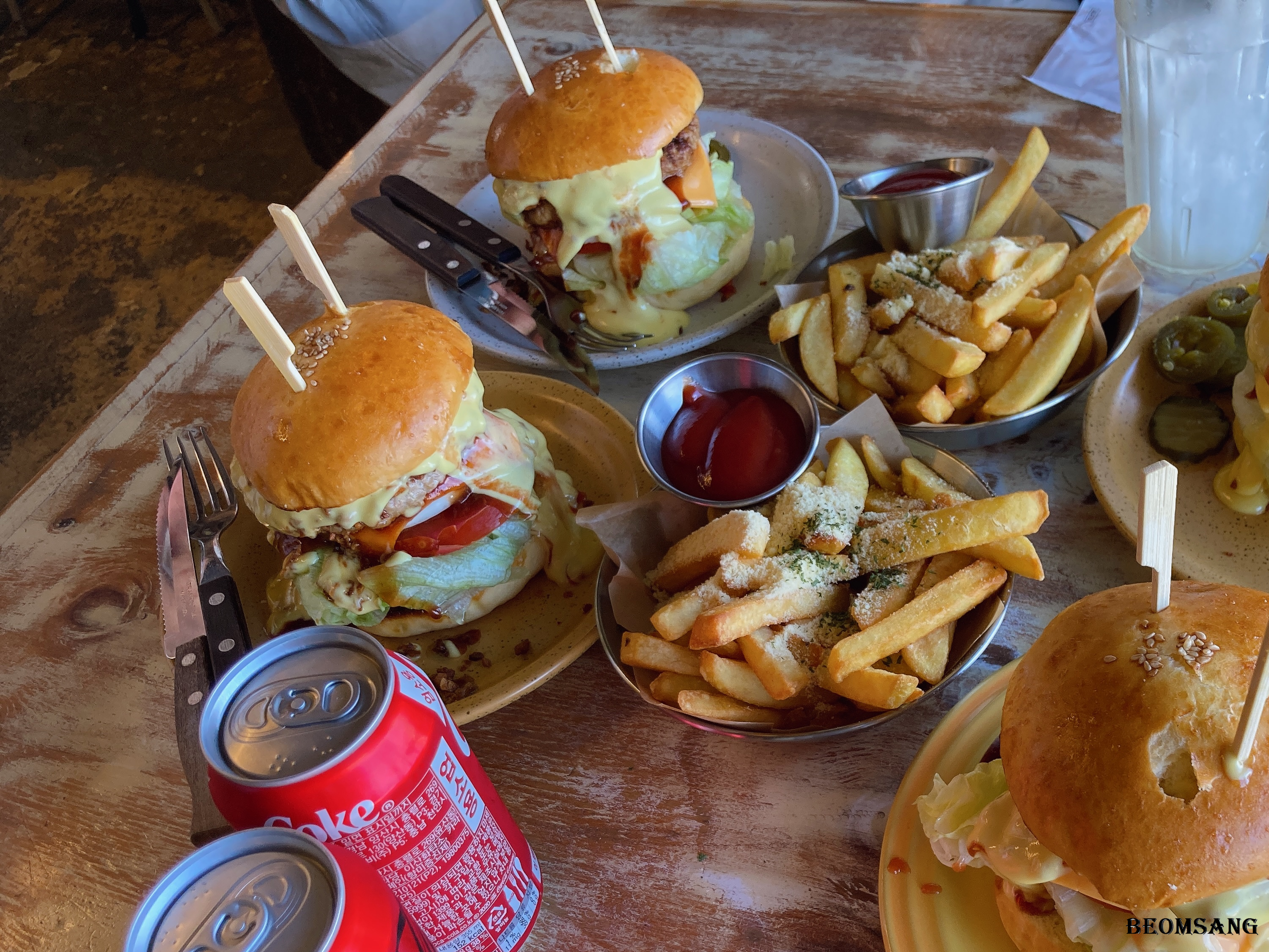 제주도 우도 하하호호 수제 버거