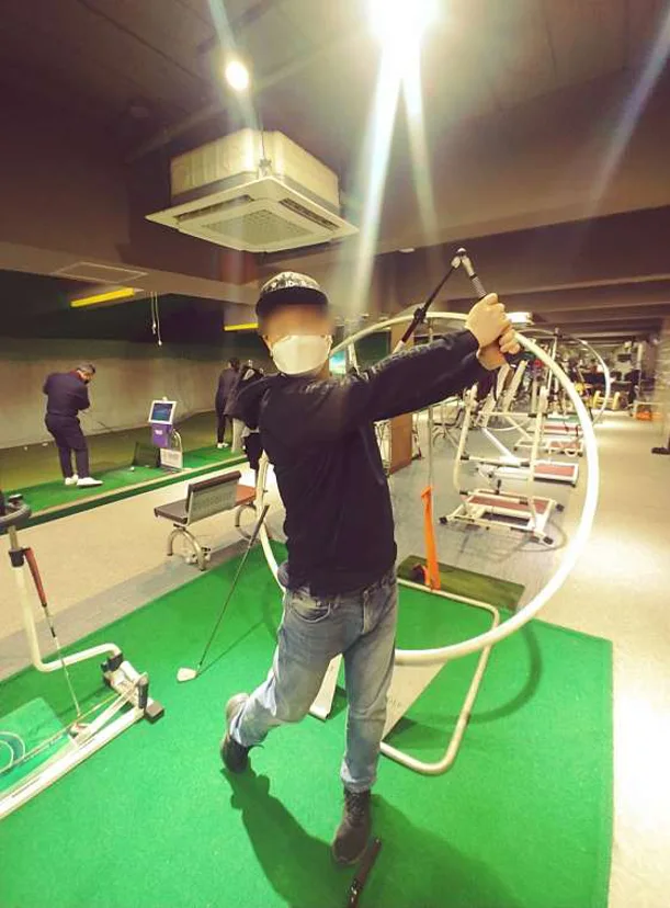 싱글로 실내 골프 연습장
