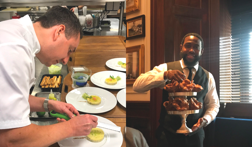 먼저 집에서 메뉴를 만들어 봅시다.