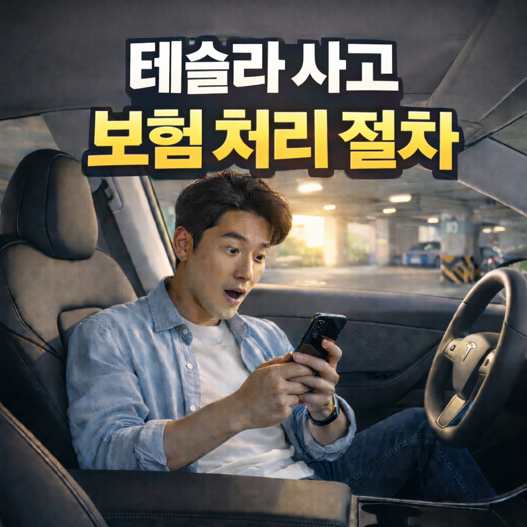 테슬라 사고 보험 처리 절차 2026 완전정리